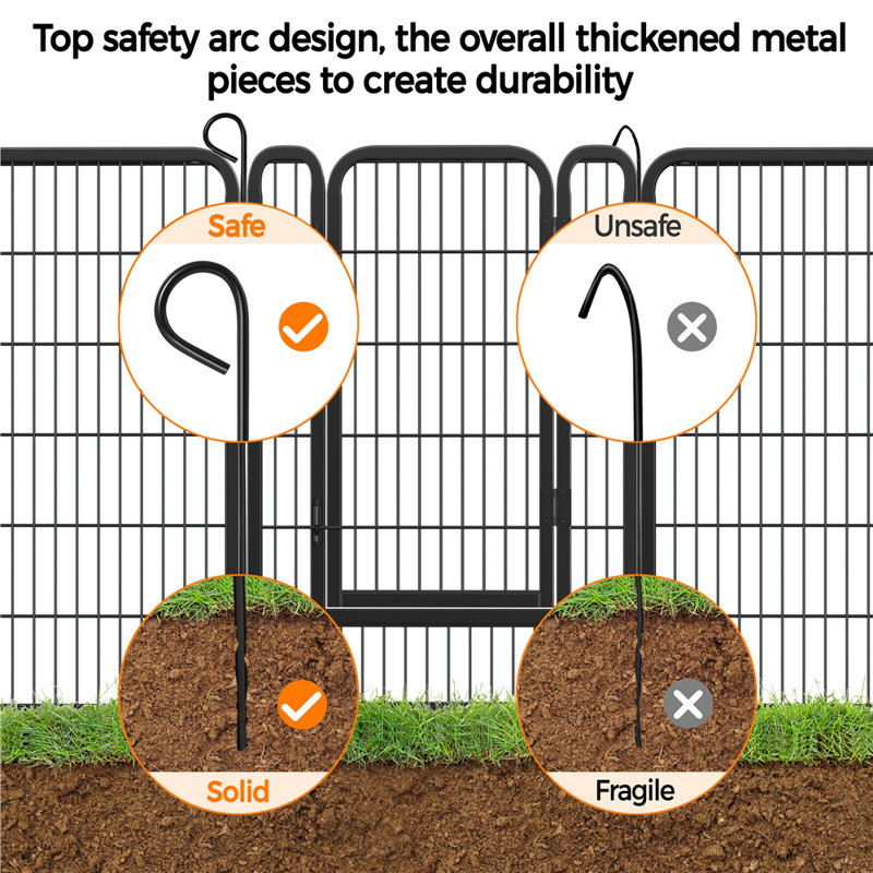 Yaheetech Outdoor Metal Dog Pen & Reviews Wayfair